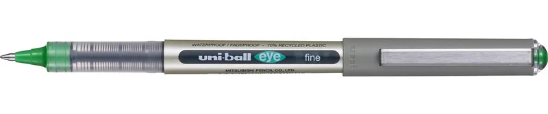 Eye Fine roller Eco, schrijfbreedte 0,5 mm, groen by uni-ball – product photo