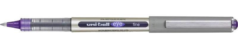 Eye Fine roller Eco, schrijfbreedte 0,5 mm, paars by uni-ball – product photo