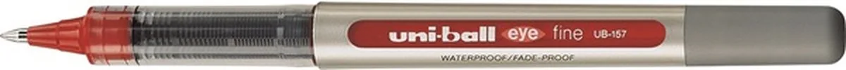 Eye Fine roller | schrijfbreedte 0 | 5 mm fra uni-ball i Rød – produktbillede