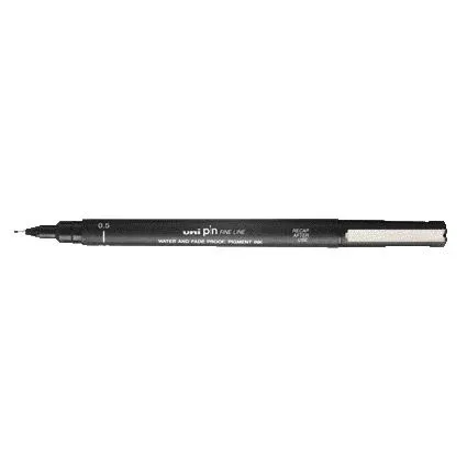 Fineliner uni-ball pin 0.5mm zwart | 12 stuks by uni-ball – product photo