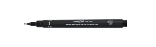 Fineliner Uni-ball Pin 1mm zwart från uni-ball – produktbild 1 av 3