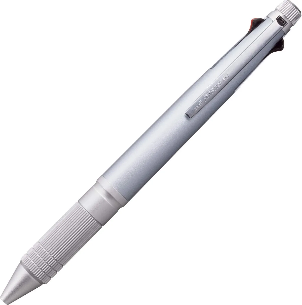 Jetstream 4&1 Metaal Editie - Multipen/Vulpotlood - IJs de uni-ball en Argent – photo produit