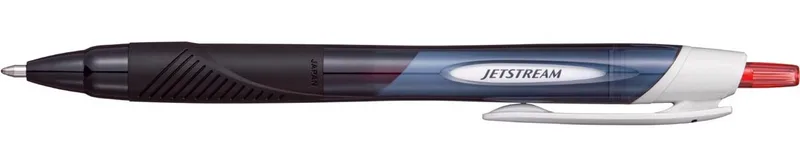 Jetstream roller Eco, intrekbaar, schrijfbreedte 0,85 mm, rood van uni-ball – productfoto