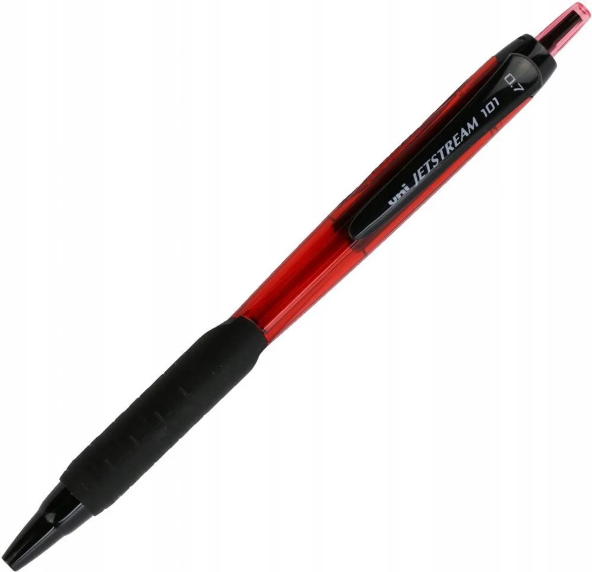Jetstream SXN-101 balpen, staafhuis, staafinkt fra uni-ball i Rød – produktbillede