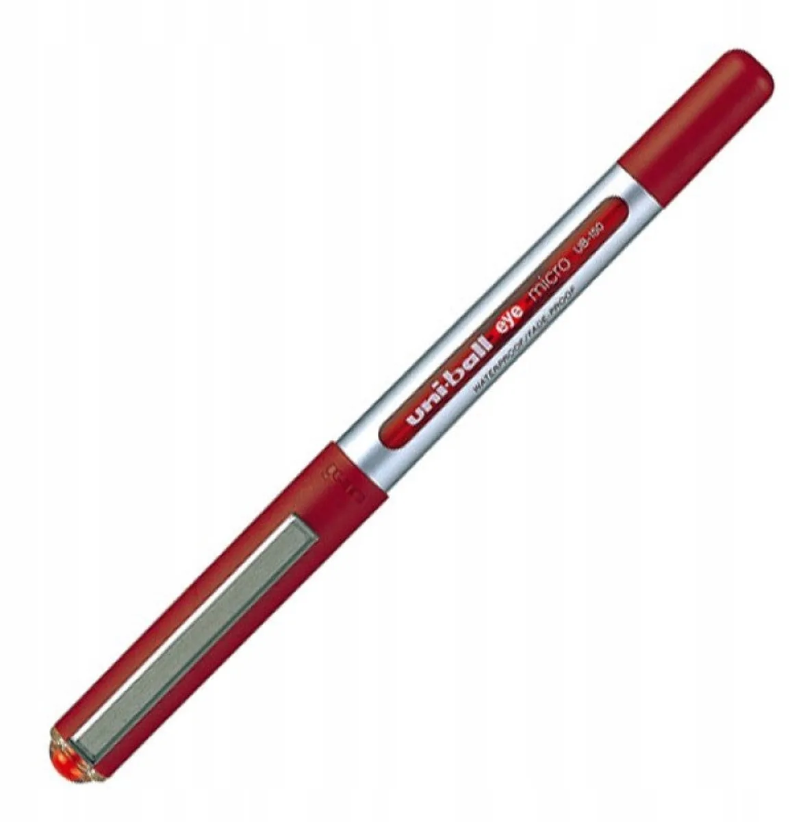 Kogelpen - Soepel Schrijven met Waterbestendige Inkt von uni-ball in Rot – Produktfoto