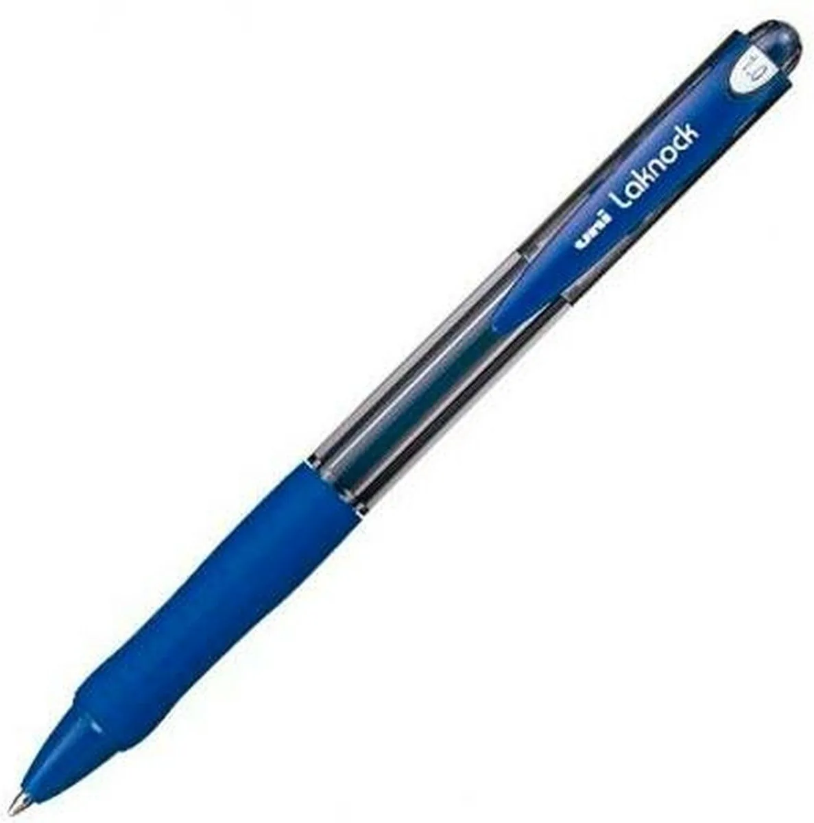Liquid ink ballpoint pen Uni-Ball Rollerball Laknock SN-100 12 Stuks van uni-ball in Blauw – productfoto