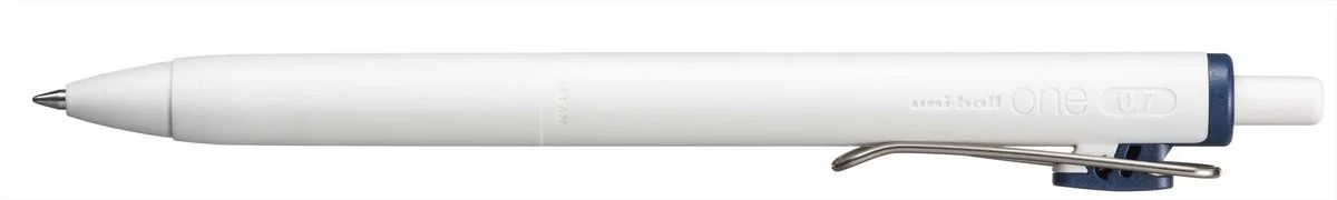 One Pen 0,7 mm Blauwzwart by uni-ball in Black – product photo