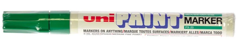 Paint Marker PX-20 groen by uni-ball – product photo