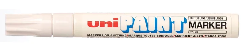 Paint Marker PX-20 wit by uni-ball – product photo