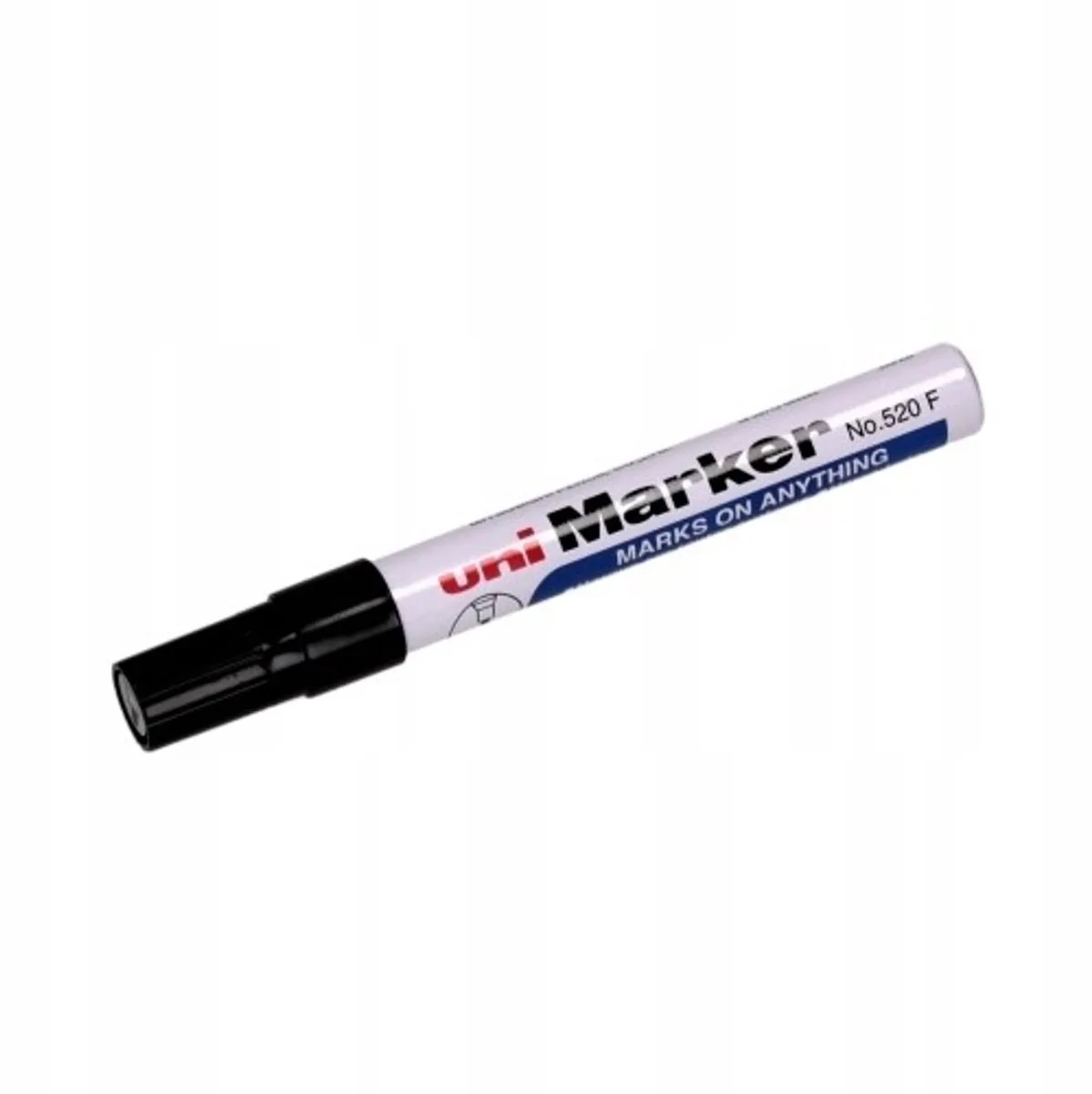 Permanente Marker - Rond 1.0-3.0mm fra uni-ball i Sort – produktbillede