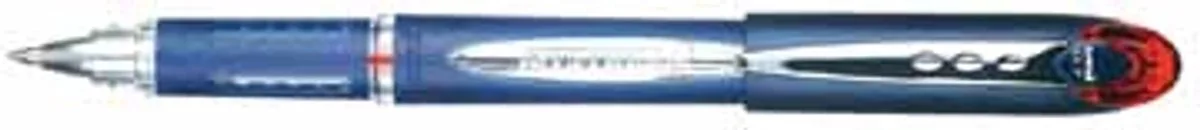 roller Jetstream schrijfbreedte 035 mm fijn schrift schrijfpunt 07 mm blauwe rubbe... by uni-ball in Red – product photo