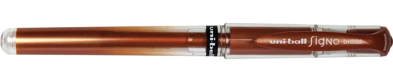 roller Signo Broad Creative, brede punt, brons by uni-ball – product photo