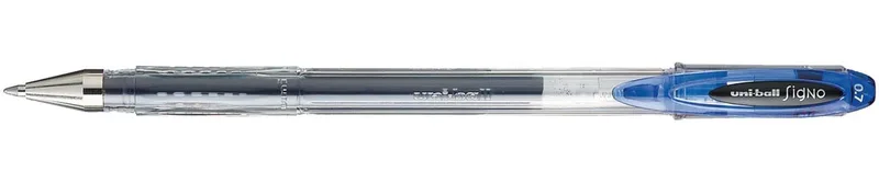 roller Signo Fantastic Gel, medium punt, blauw by uni-ball – product photo