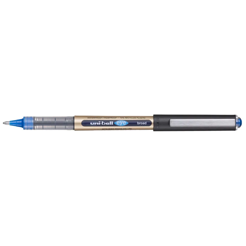 Rollerpen uni-ball eye eco 150e b blauw | 12 stuks by uni-ball – product photo