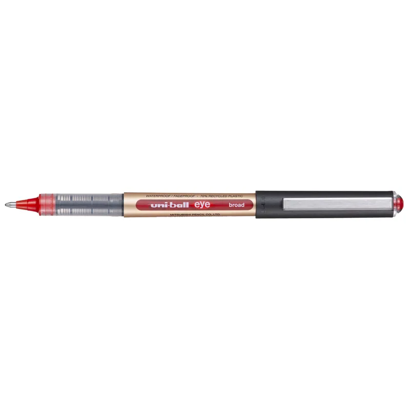 Rollerpen uni-ball eye eco 150e b rood | 12 stuks de uni-ball – photo produit