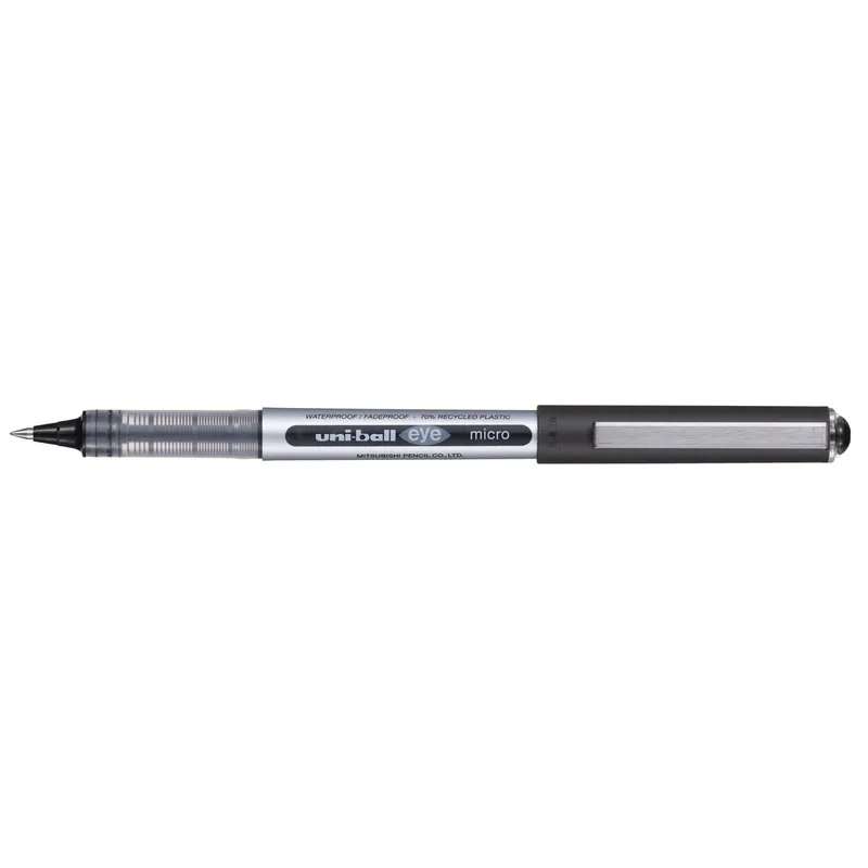 Rollerpen uni-ball eye eco 150e f zwart | 12 stuks by uni-ball – product photo