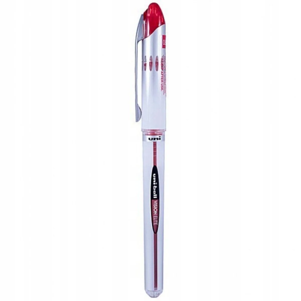 Rood Balpen 0.8mm - Vloeiend Schrijven, Waterbestendig de uni-ball – photo produit