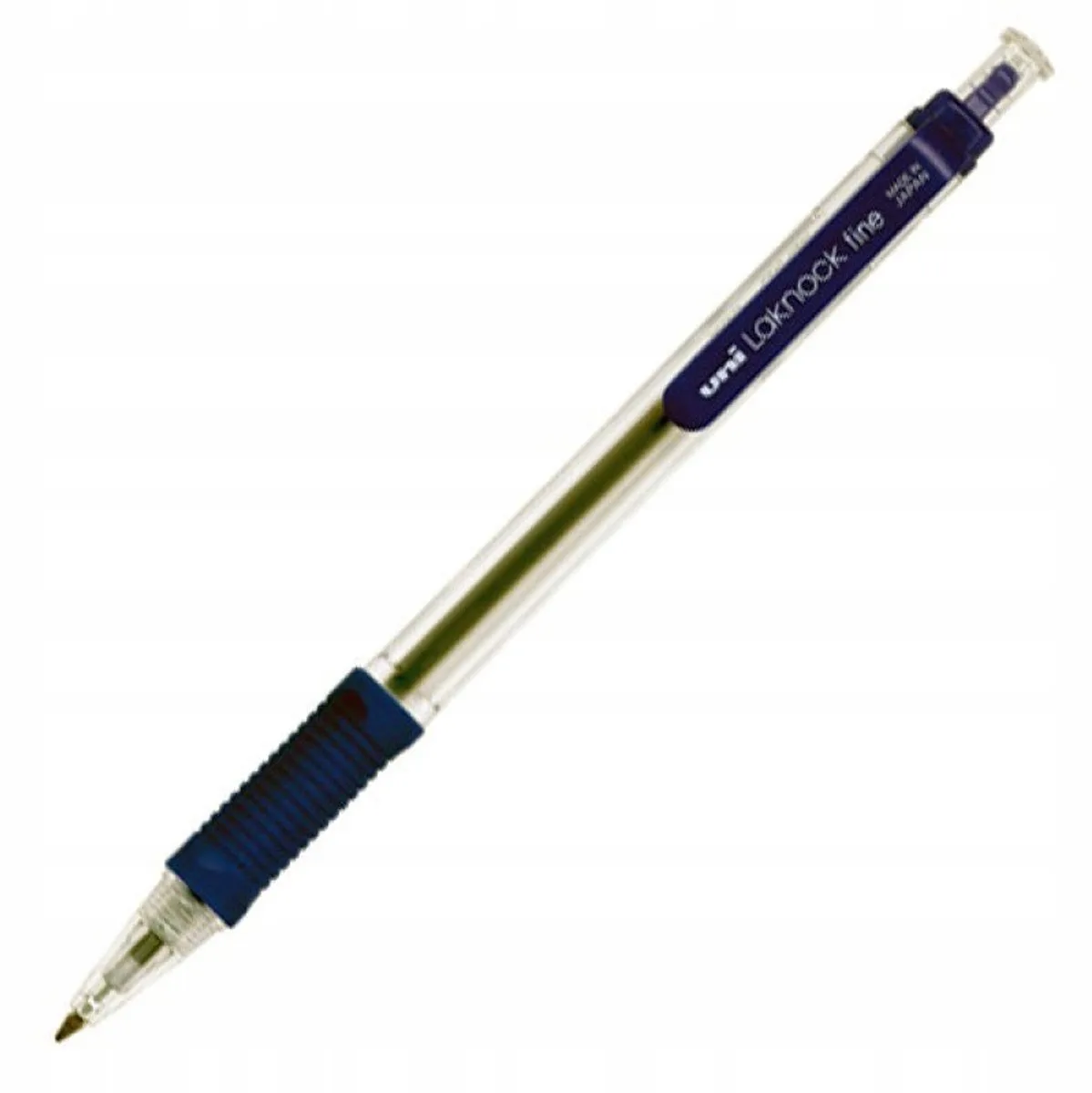 SN-101 Blauwe Pen - Comfortabel Schrijven, Transparant Design van uni-ball in Blauw – productfoto