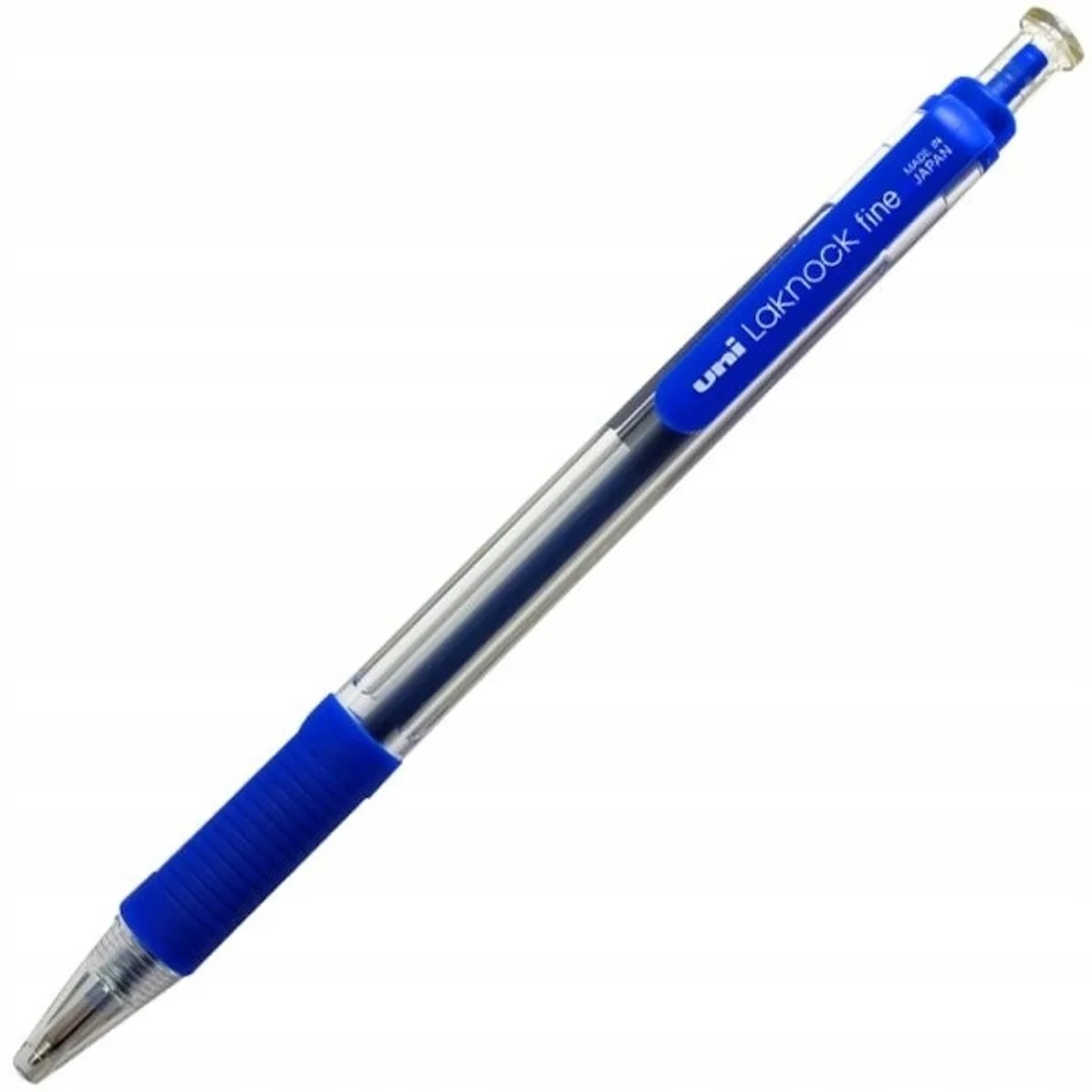 SN-101 Laknock Blauwe Balpen - Comfortabel & Vlekkeloos Schrijven de uni-ball en Bleu – photo produit
