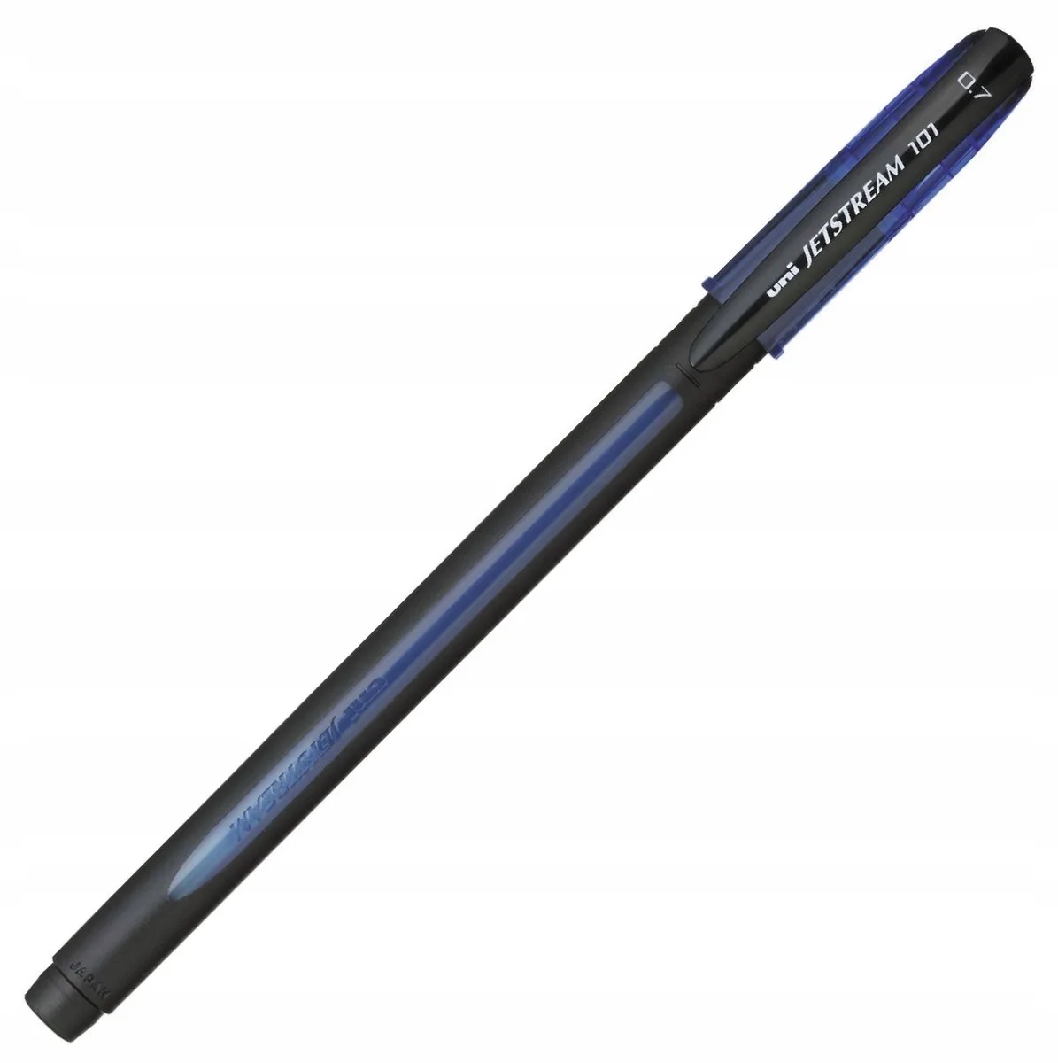 SX-101 Balpen - Comfortabel en snelwerkend van uni-ball in Blauw – productfoto