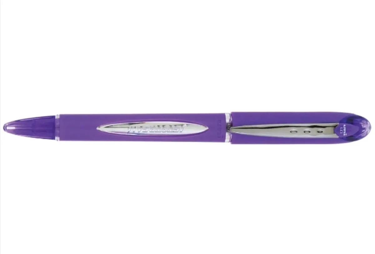 SX210 rollerballpen Jetstream fra uni-ball i Lilla – produktbillede