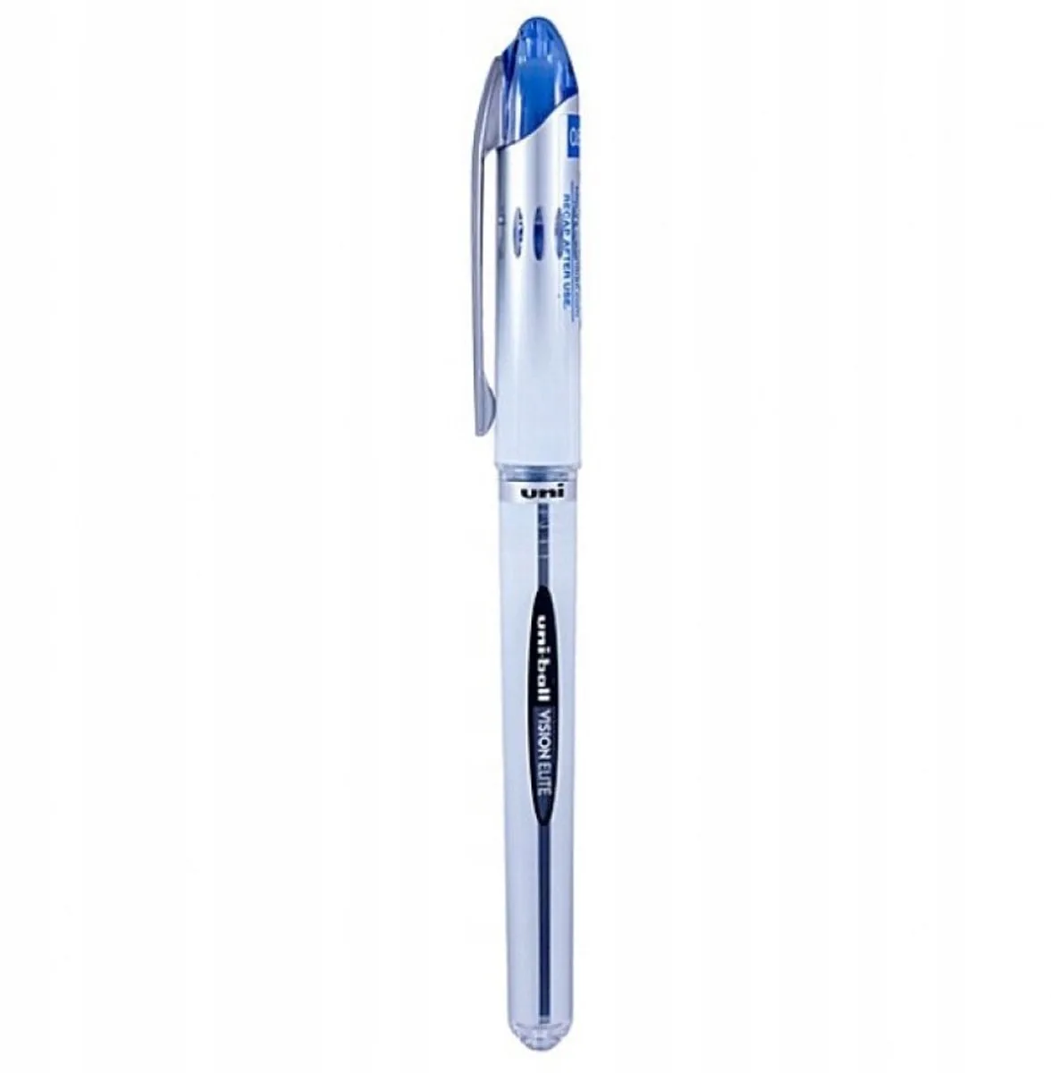 UB-200 Balpen Blauw 0,8mm - Vloeiende Inkt & Vliegtuigveilig fra uni-ball – produktbillede