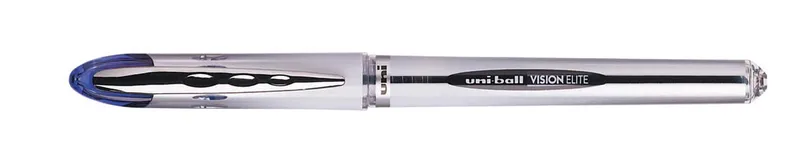Vision Elite 200 roller, schrijfbreedte 0,6 mm, punt 0,8 mm, blauw by uni-ball – product photo