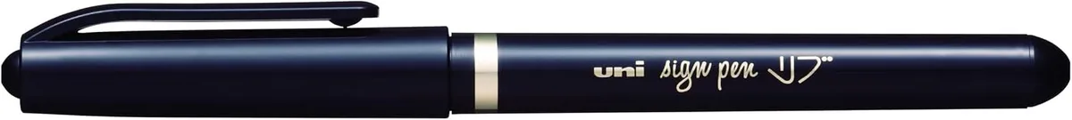 Zwarte Fijnlijn Pennen, Set van 10 - 0.3mm de uni-ball en Noir – photo produit