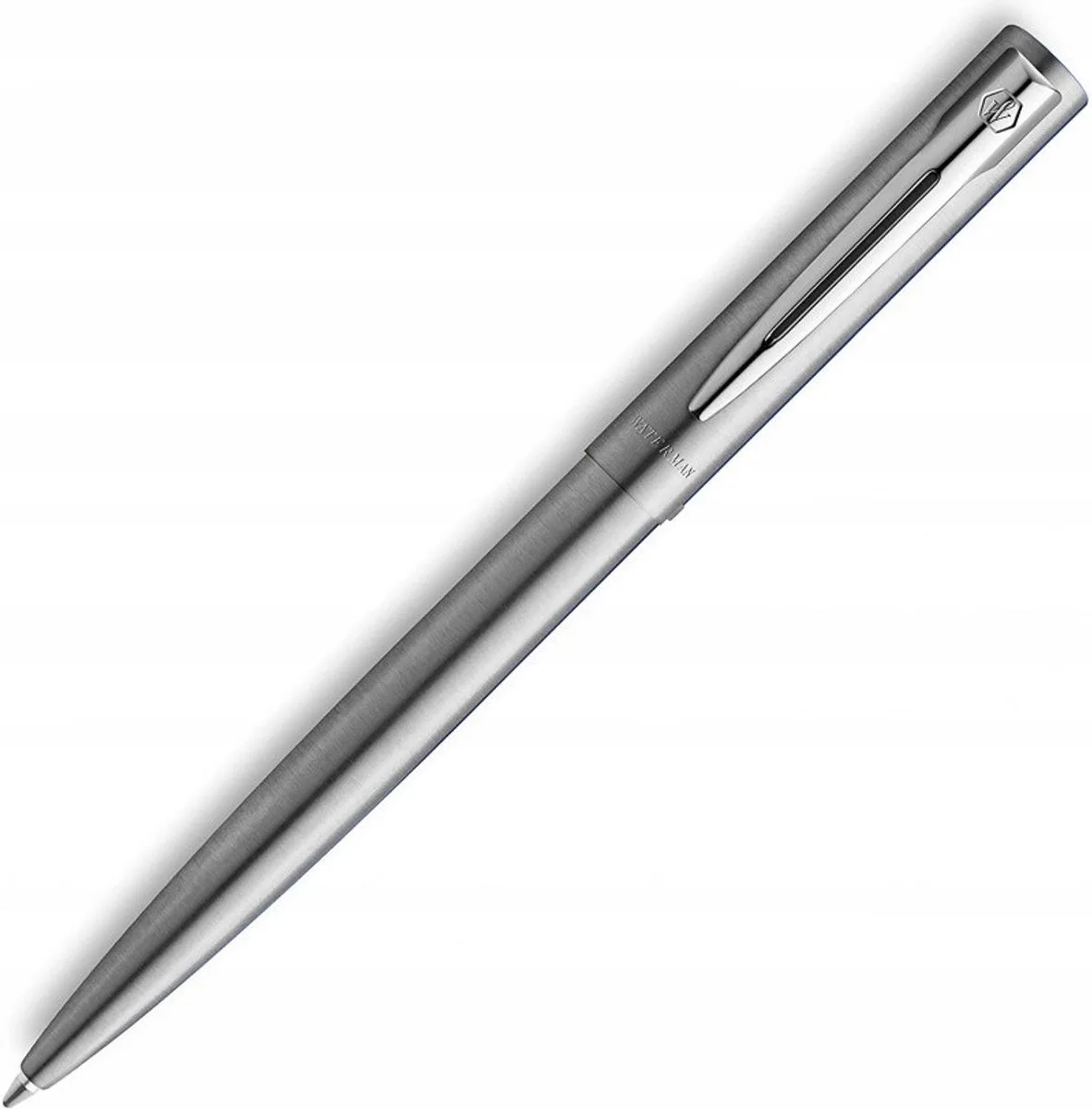 Allure Ballpoint Pen - Stijlvol en Betrouwbaar Schrijven fra Waterman i Grijs en zilverkleuren – produktbillede