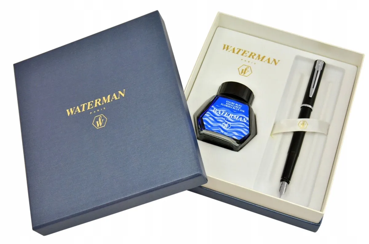 Allure Vulpen CT - Stijlvol Schrijven von Waterman in Mat Zwart – Produktfoto