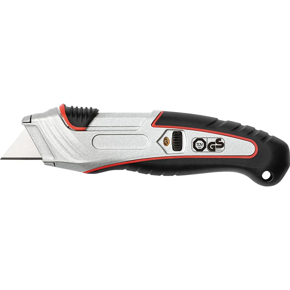 Cutter Safety Profi incl. 5 Ersatzklingen schwarz by Wedo – product photo