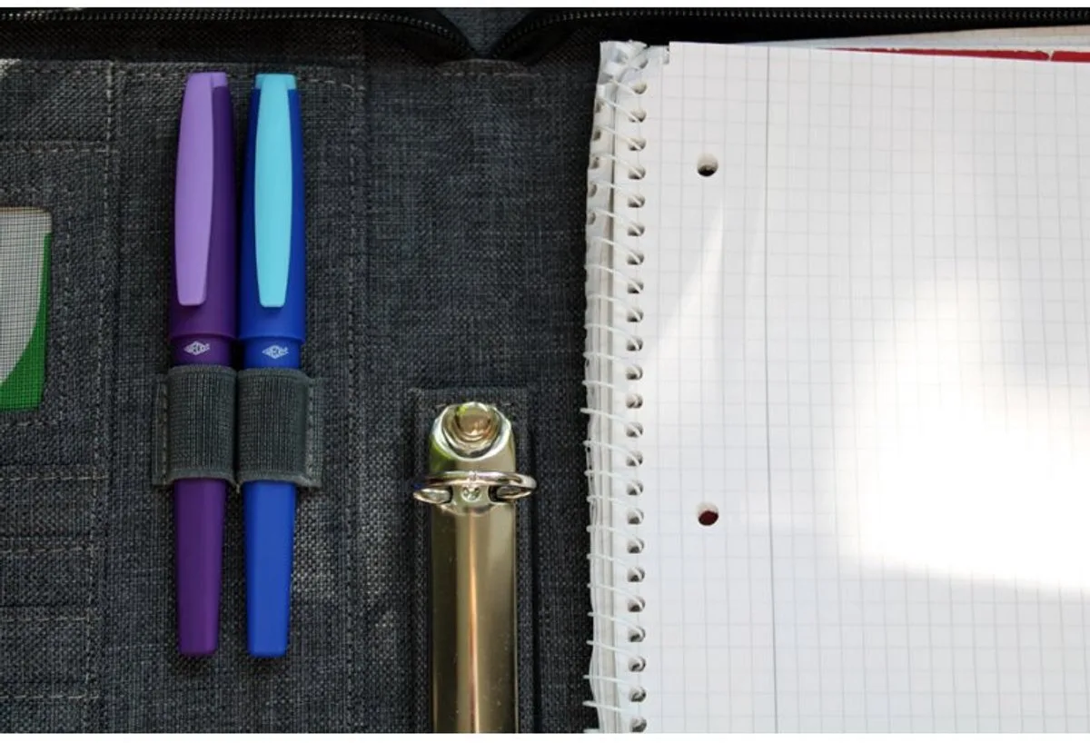 eeuwig potlood Pointy Forever Edition, ergonomisch, donkerblauw von Wedo in Lila – Produktfoto