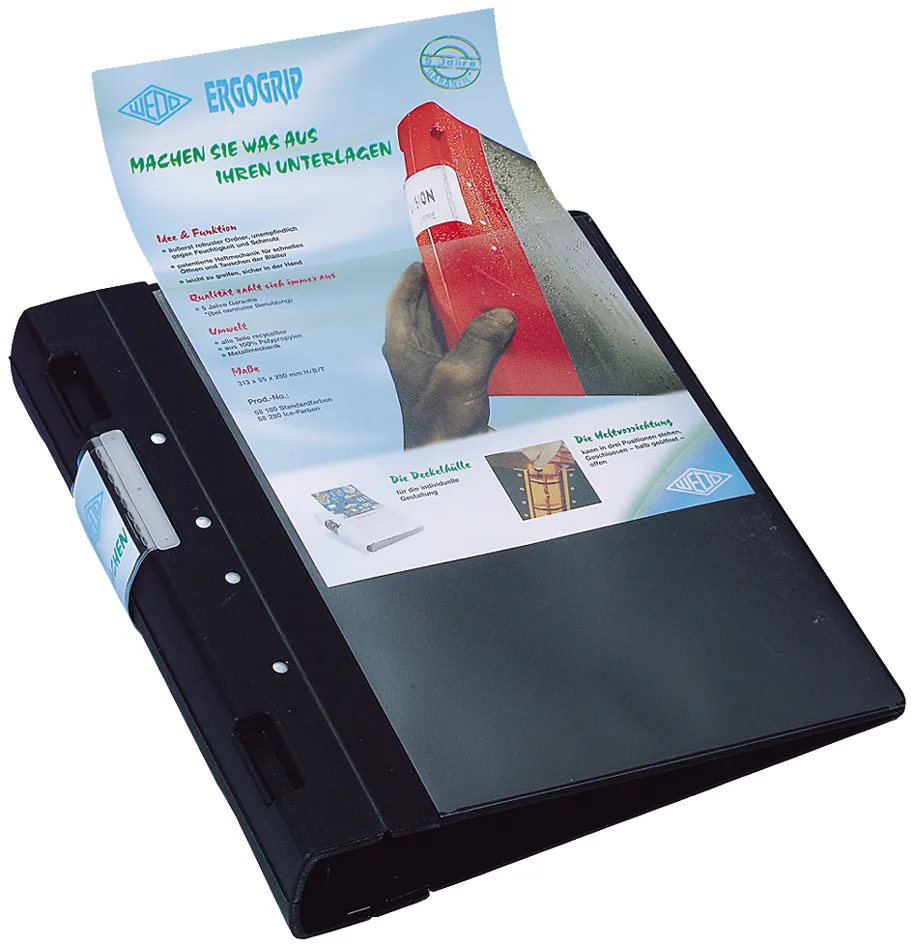 ERGOGRIP Präsentations-Ordner, 38 mm, rot by Wedo – product photo