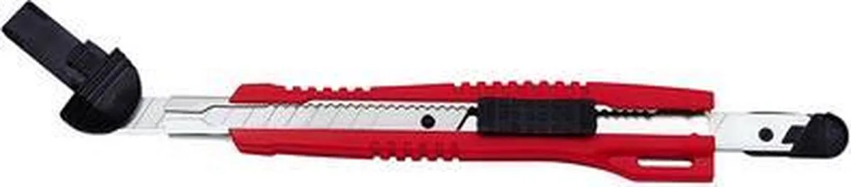 Profi-Cutter, blad: 18 mm, rood/zwart från Wedo i Vit – produktbild