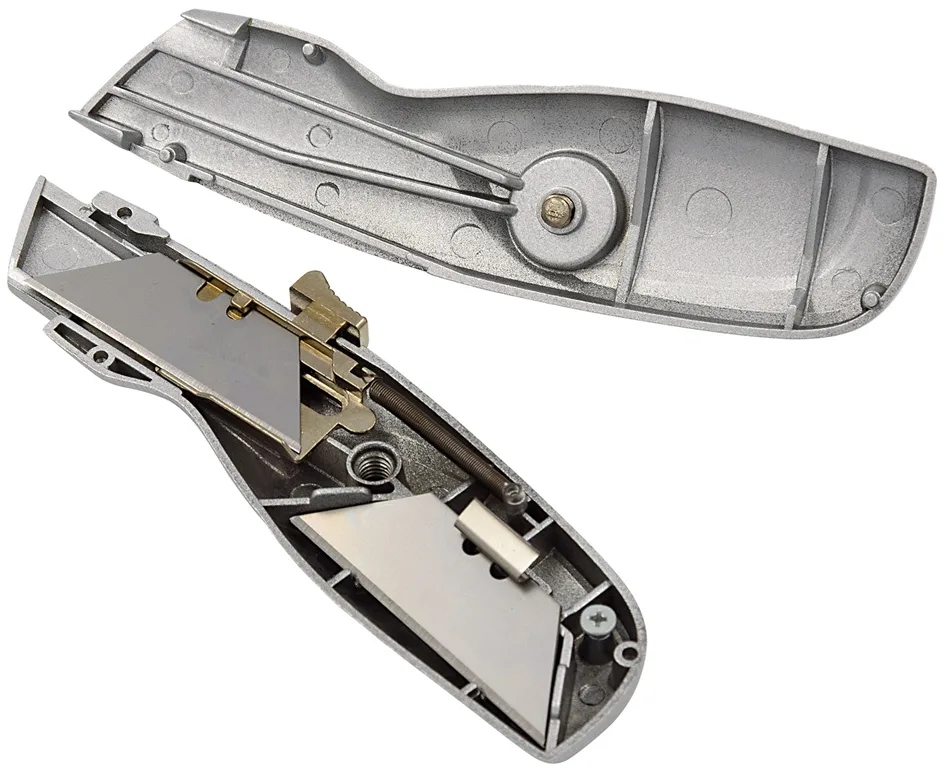 Safety-Cutter ALU, Trapezklinge, silber från Wedo – produktbild