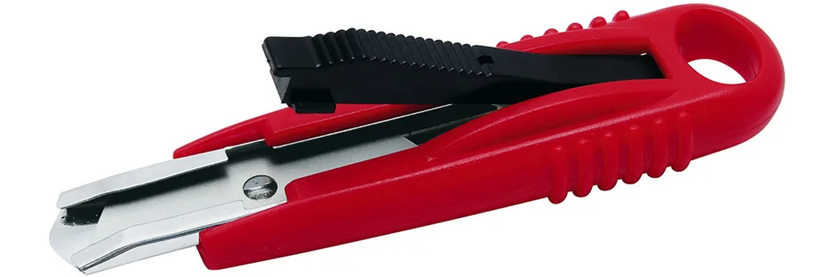 Safety-Cutter Standard, Klinge: 18 mm, rot/schwarz by Wedo – product photo