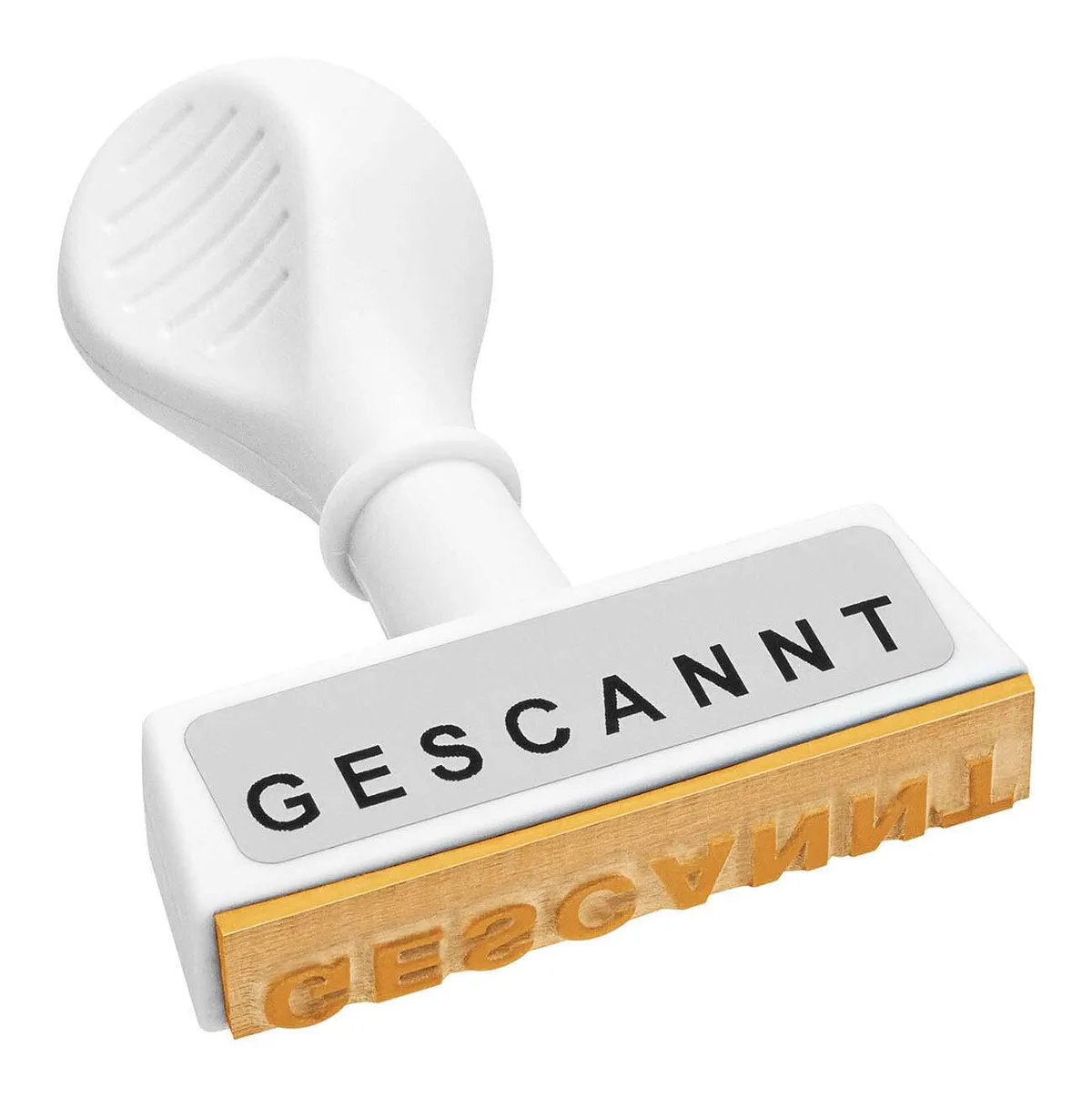 Stempel "Gescannt" van Wedo – productfoto