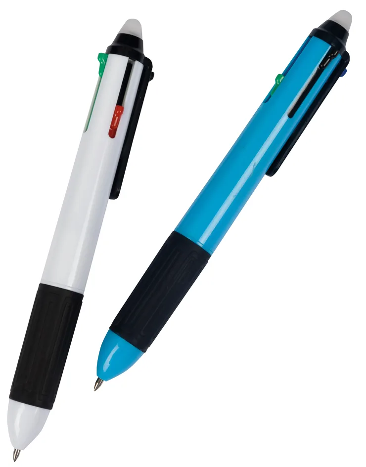 Vierfarb-Kugelschreiber, radierbar, 12er Display fra Wedo – produktbillede