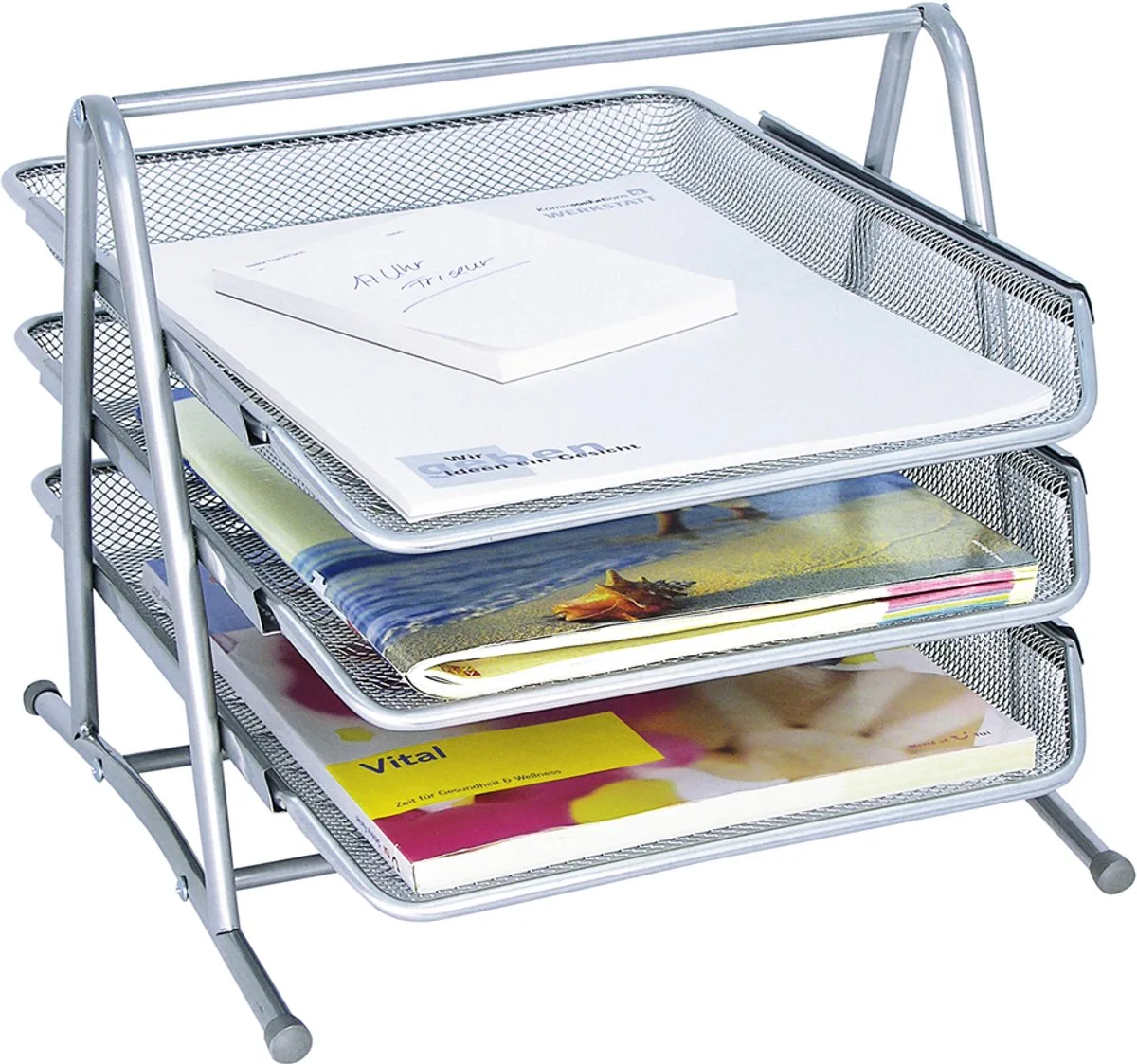 Wedo 65 854 brievenbakje Metaal Wit fra Wedo i Sølv – produktbillede