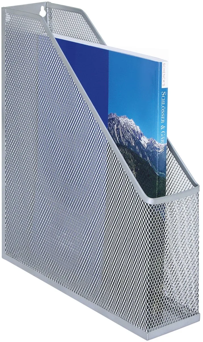Wedo 651354 Stehsammler Office (A4, Drahtmetall) zilver von Wedo – Produktfoto