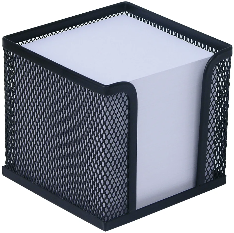 Zettelbox Office, aus Drahtmetall, schwarz van Wedo – productfoto
