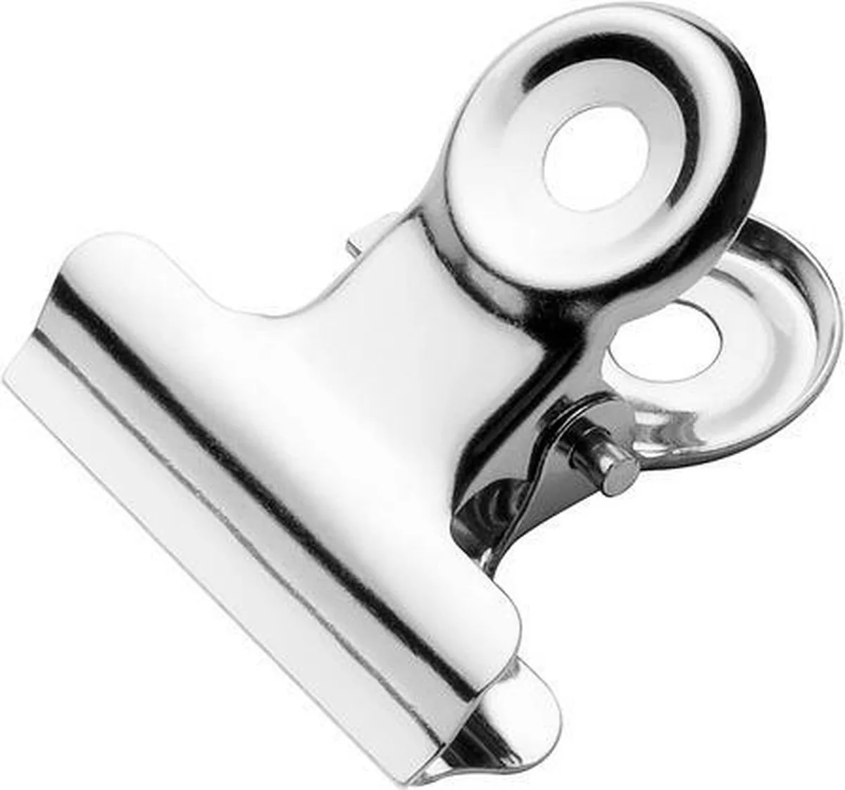 bulldog klem - 21,5x5,6mm - metaal - zilver - 10 stuks - papierklem - AC-E10900 de Westcott en Zilver 21.5x5.6 mm – photo produit