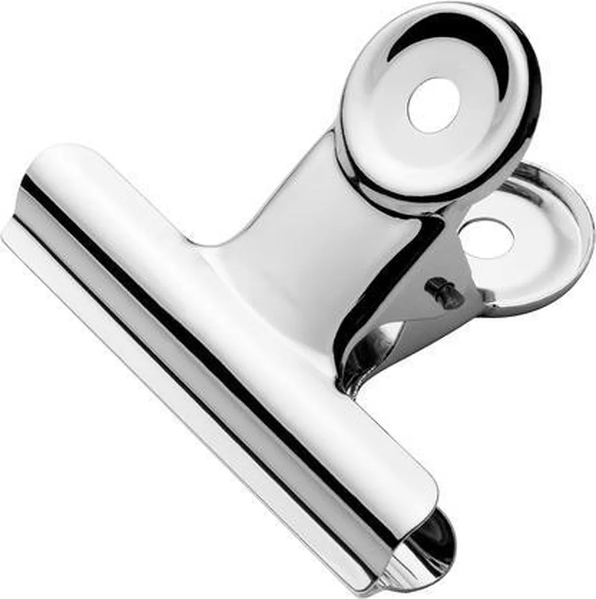 bulldog klem - 64,8x15mm - metaal - zilver - 10 stuks - papierklem - AC-E10904 by Westcott in Zilver 54.8x15 mm – product photo