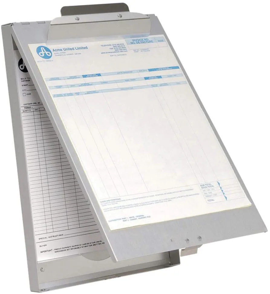 Klemmbrett DIN A4 silber de Westcott – photo produit