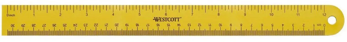 Lineal 30 cm von Westcott – Produktfoto