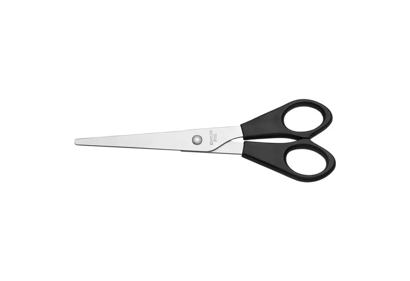 Papierscheren Schere E-34160 BP 14,8cm Stahl rostfrei schwarz by Westcott – product photo