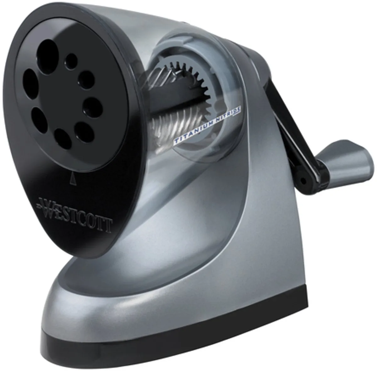 puntenslijper iPOINT - tafelmodel - inclusief tafelklem - 7 - 12 mm - AC-E16549 de Westcott en Argent – photo produit