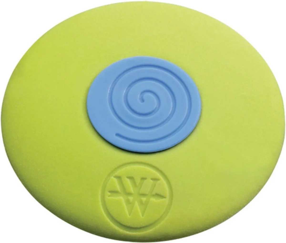Ronde gum met Microban-technologie - antibacterieel de Westcott en Vert, Bleu – photo produit