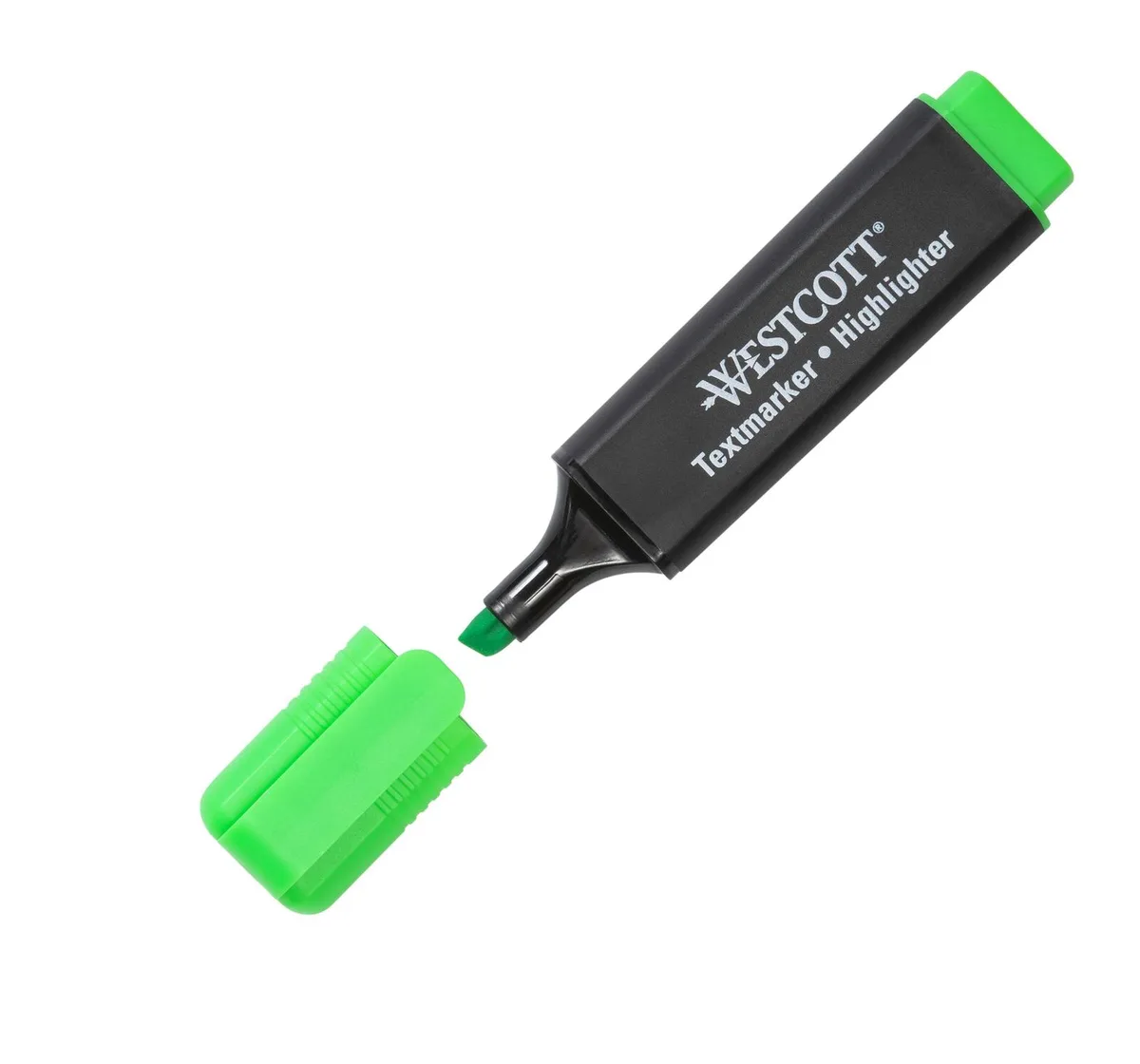 Textmarker Grün von Westcott – Produktfoto