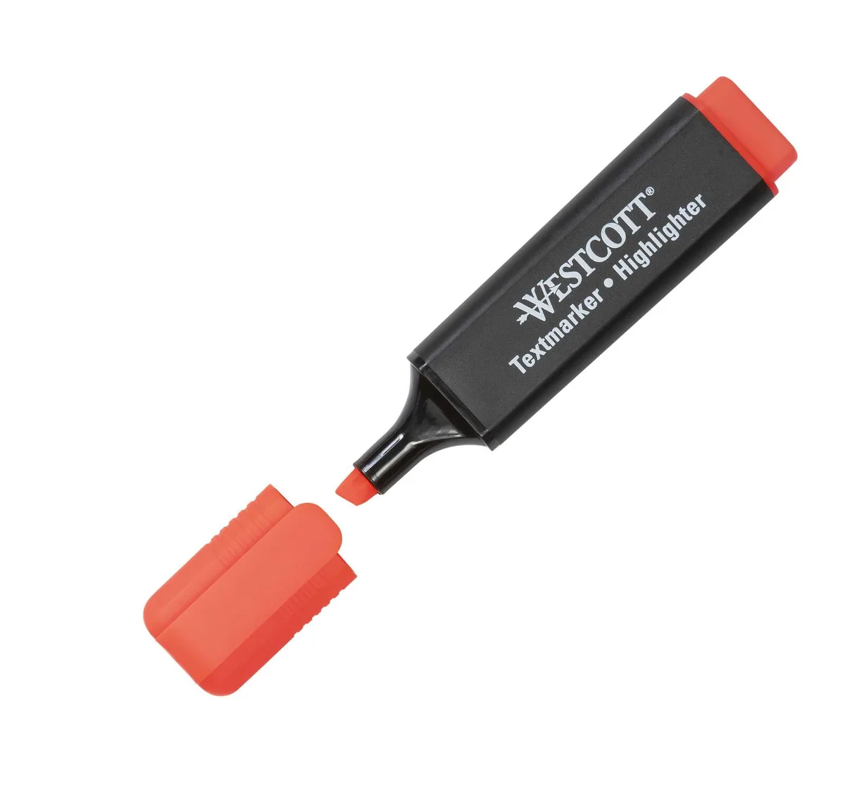 Textmarker Rot von Westcott – Produktfoto